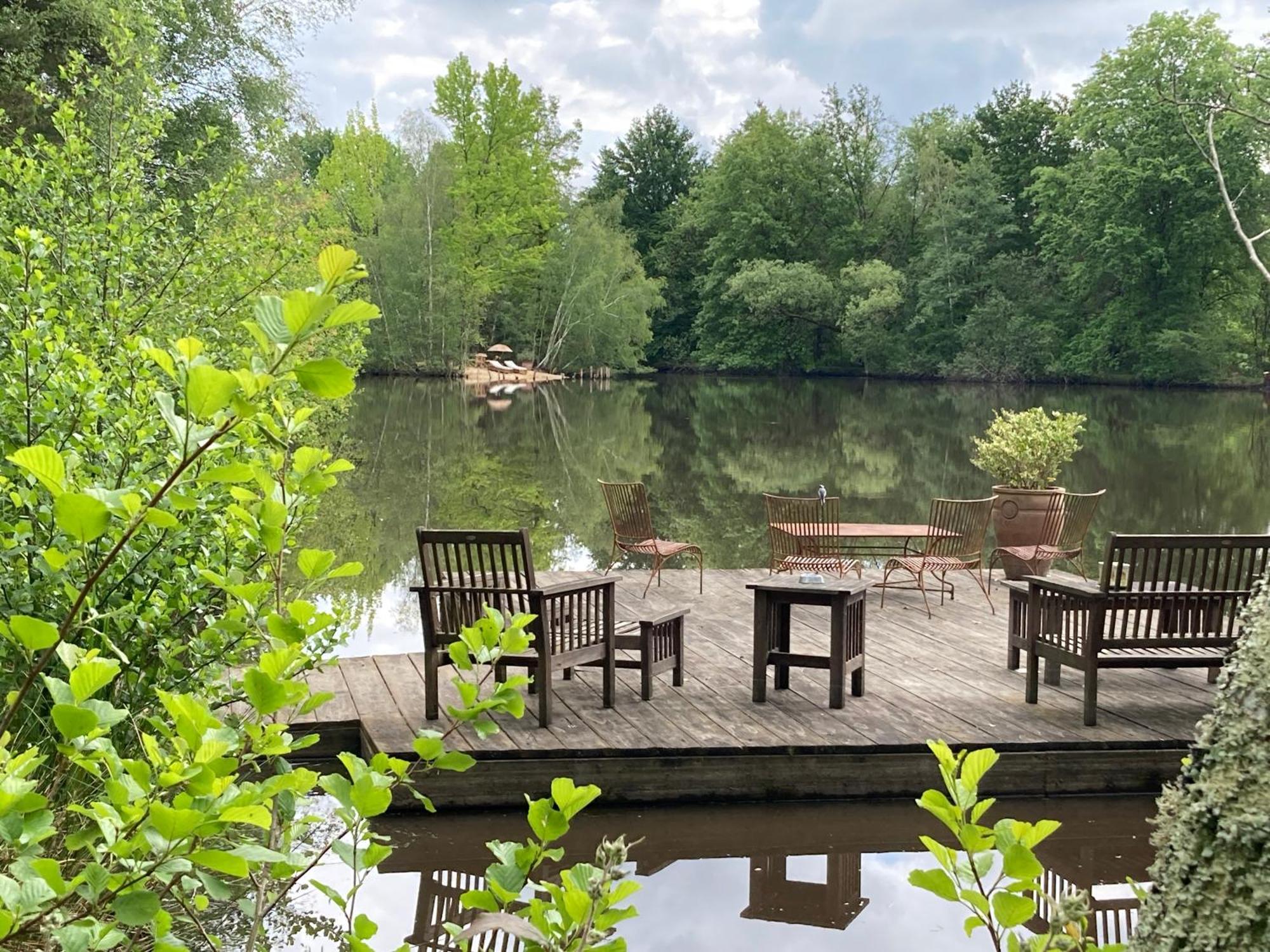 Paradis Perdu En Sologne Avec Plage Privee Villeny Extérieur photo